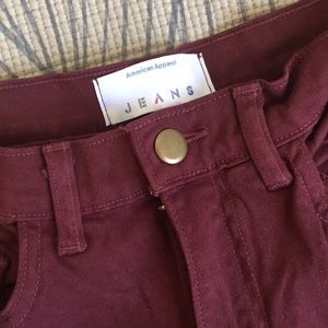 American Apparel High Waist Bell Bottoms